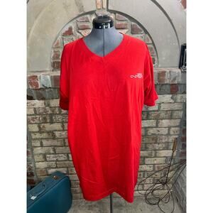 sleep shirt 'leven to seven red